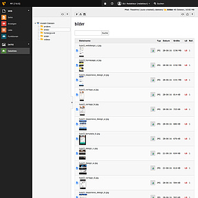 Zentrale Verwaltung aller eingebunden Bilder und anderen Dokumente in TYPO3